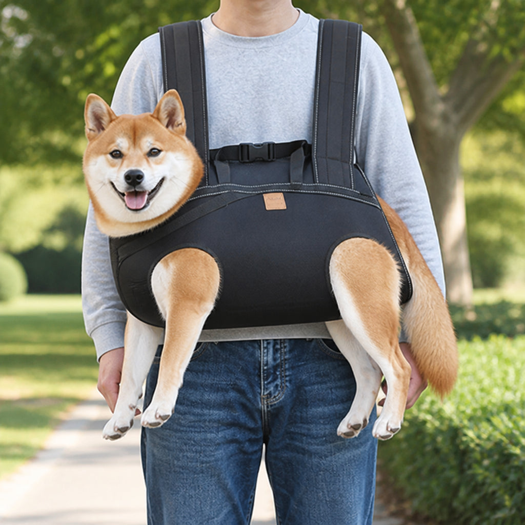 Petmarlow Breathable Oxford Cloth & Padded Straps Dog Carrier Backpack