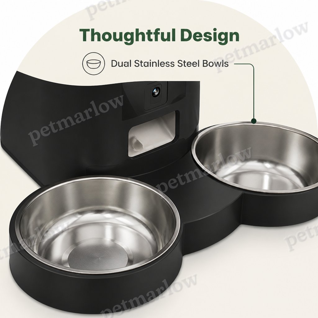 Petmarlow Built-In Camera & Portion-Control Automatic Feeder (4L) – view 6