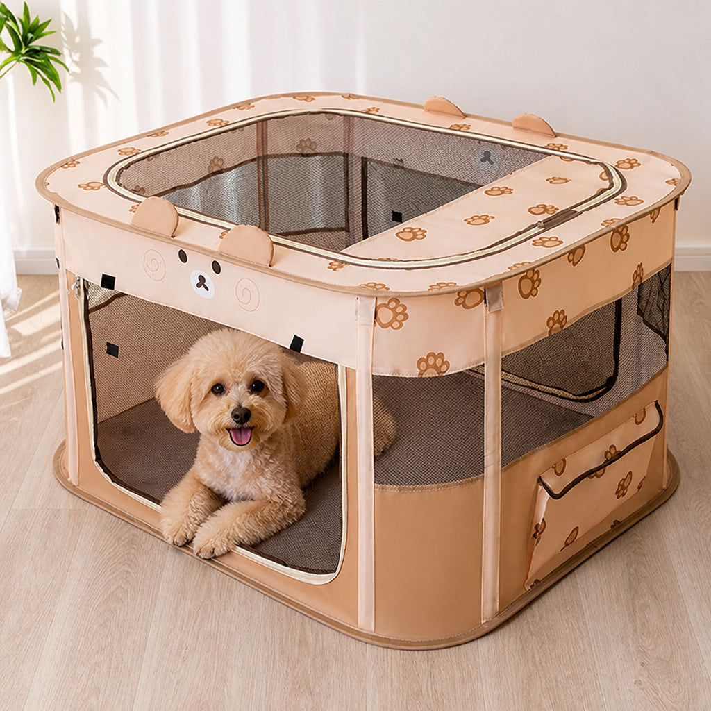 Petmarlow Collapsible & Space-Saving Steel-Wire Pet House