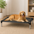 Petmarlow Cooling Breathable Mesh Elevated Dog Bed – S - 19.7 × 19.7 × 4.7 in
