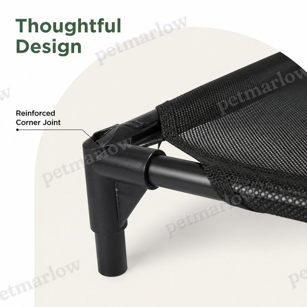 Petmarlow Cooling Breathable Mesh Elevated Dog Bed – view 5