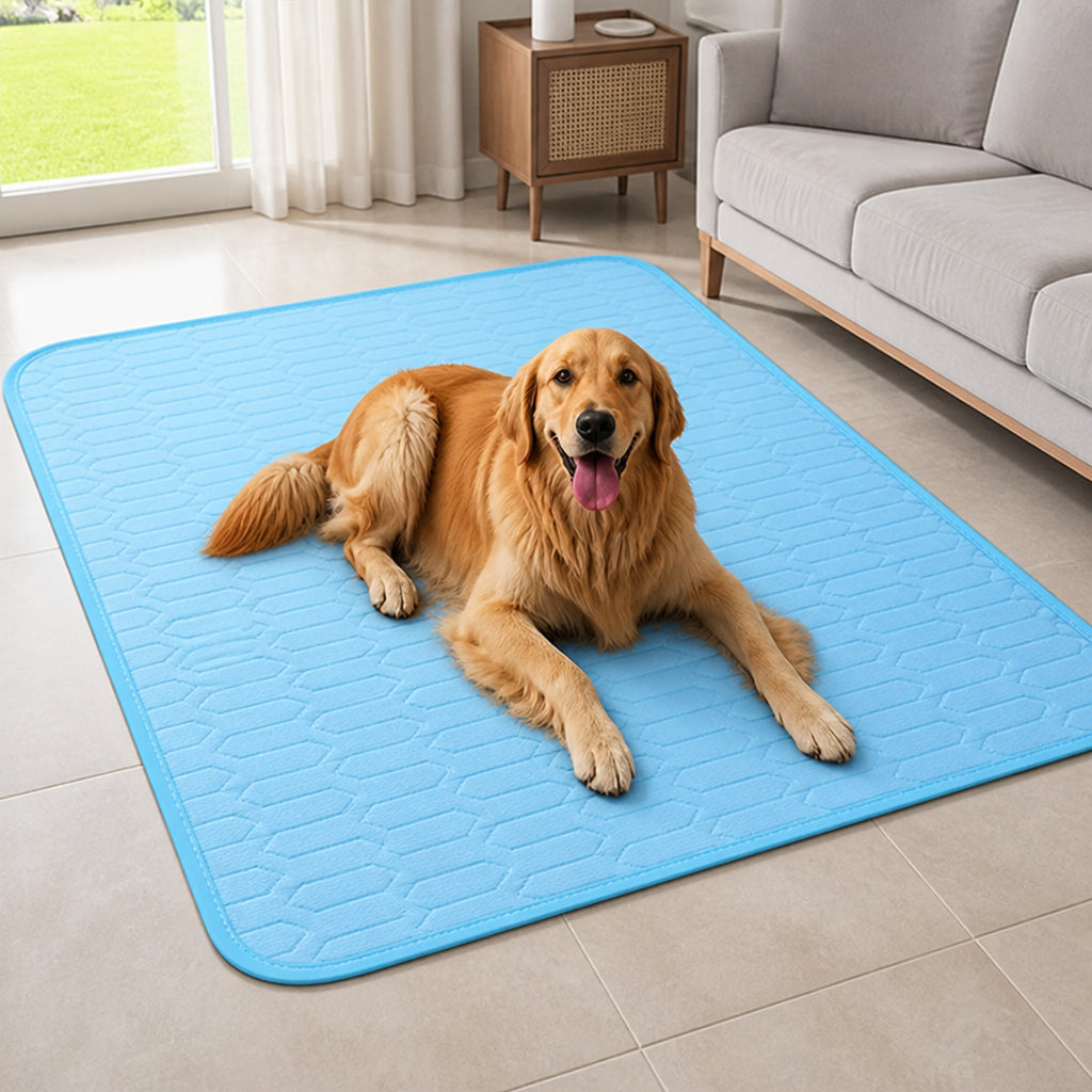 Petmarlow Cooling Breathable & Sweat-Absorbent Chemical-Free Pet Mat
