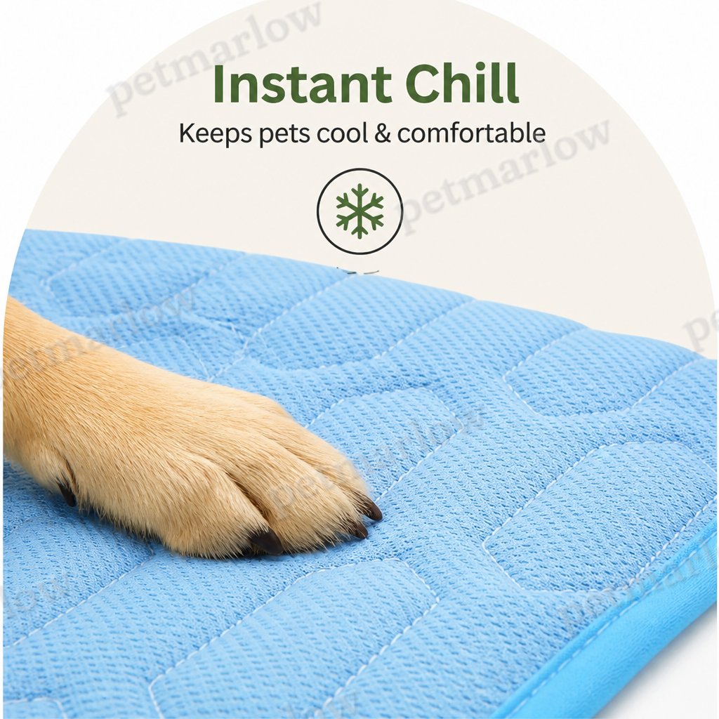 Petmarlow Cooling Breathable & Sweat-Absorbent Chemical-Free Pet Mat – view 4