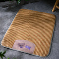Petmarlow Cooling Moisture-Proof & Non-Slip Pet Mat – Brown Bear Upgrade / S - 17.7 × 13.8 in