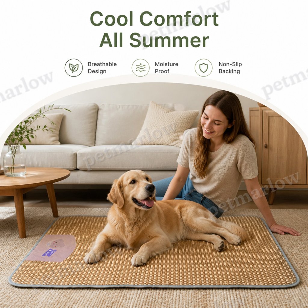 Petmarlow Cooling Moisture-Proof & Non-Slip Pet Mat – view 6