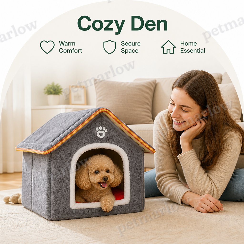 Petmarlow Dirt-Resistant & Washable Indoor/Outdoor Pet House – view 6