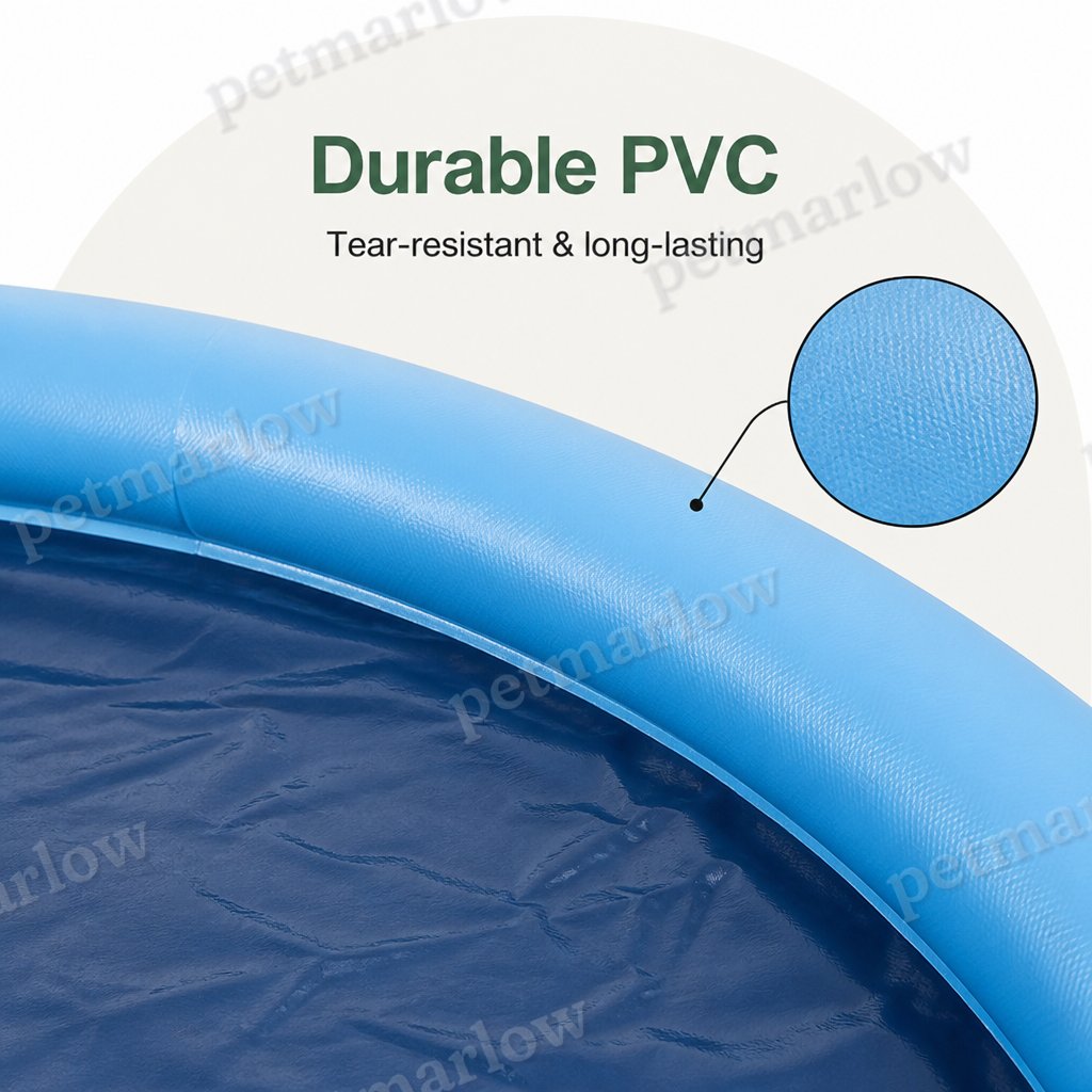 DogBedHouse Durable PVC & Easy-Clean Pet Pool – view 5