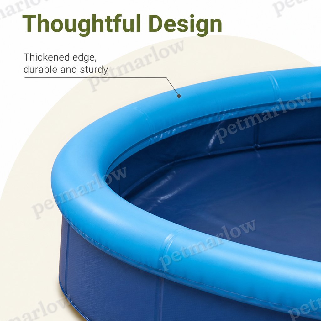DogBedHouse Durable PVC & Easy-Clean Pet Pool – view 6