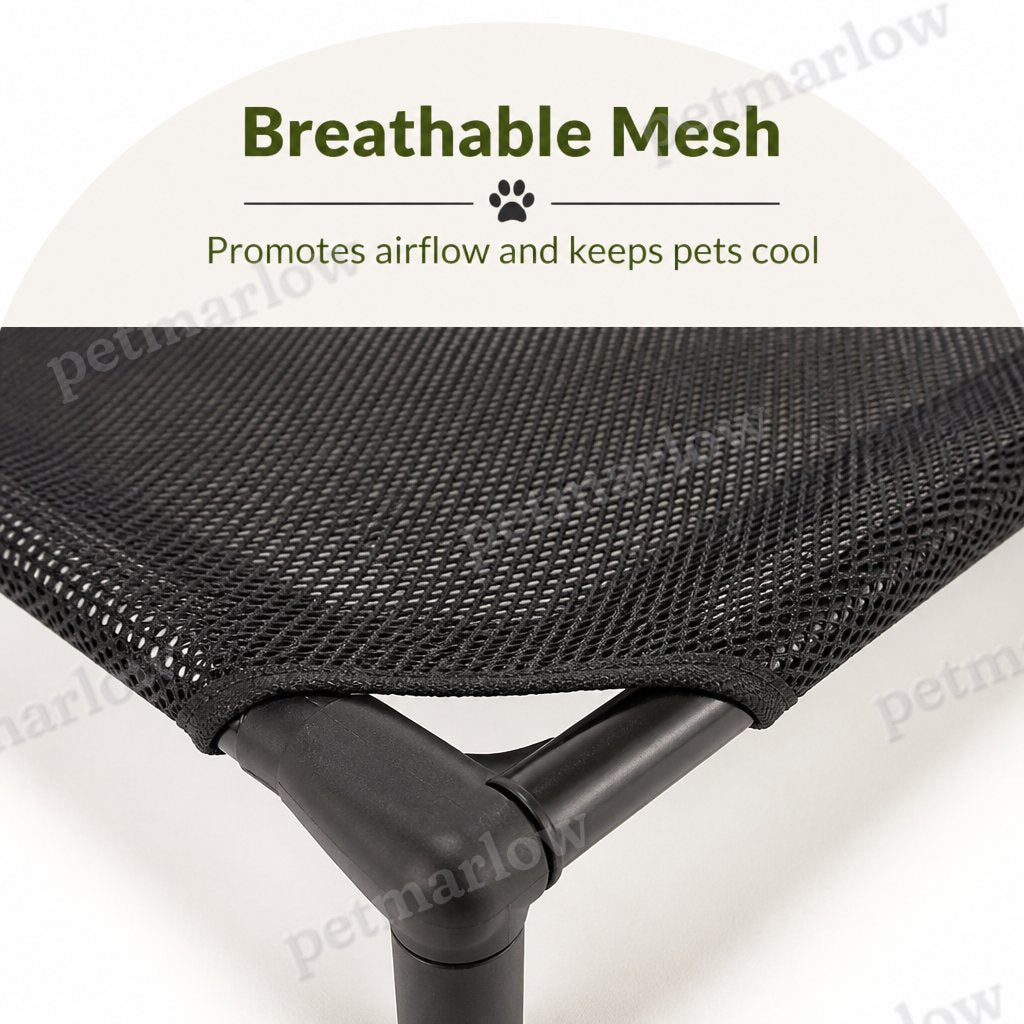 Petmarlow Elevated Cooling Mesh Dog Bed – view 4