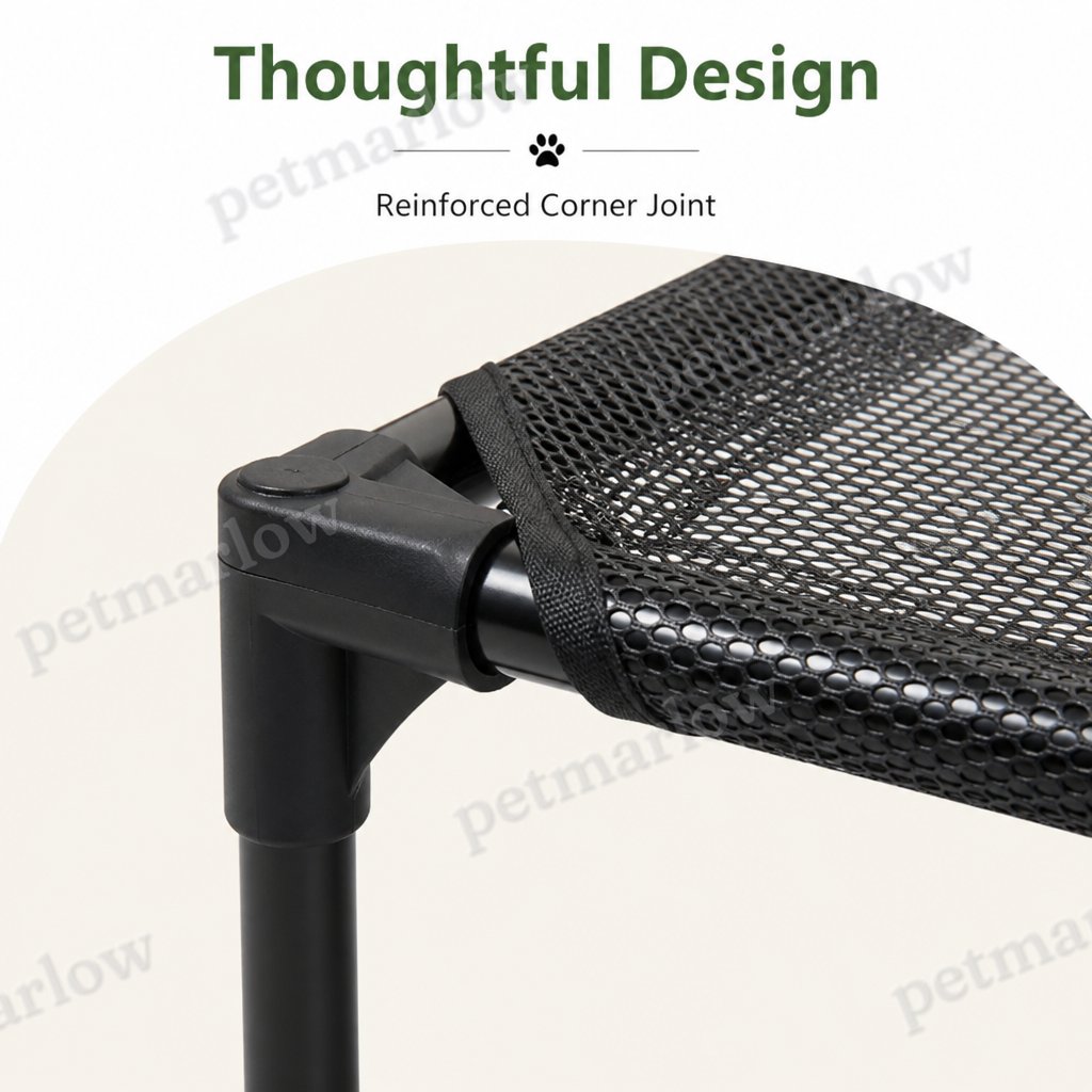 Petmarlow Elevated Cooling Mesh Dog Bed – view 5