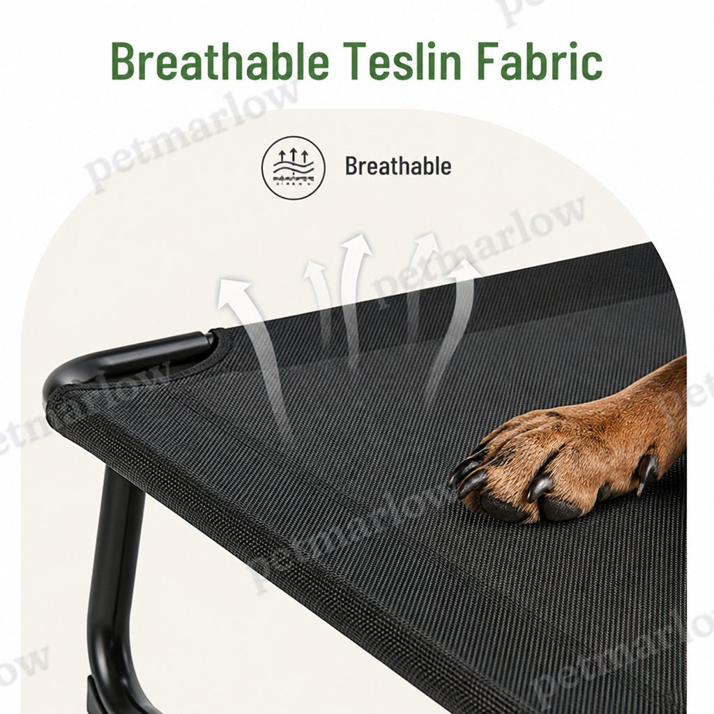 Petmarlow Elevated Iron Frame & Breathable Dog Bed (No Filler) – view 5