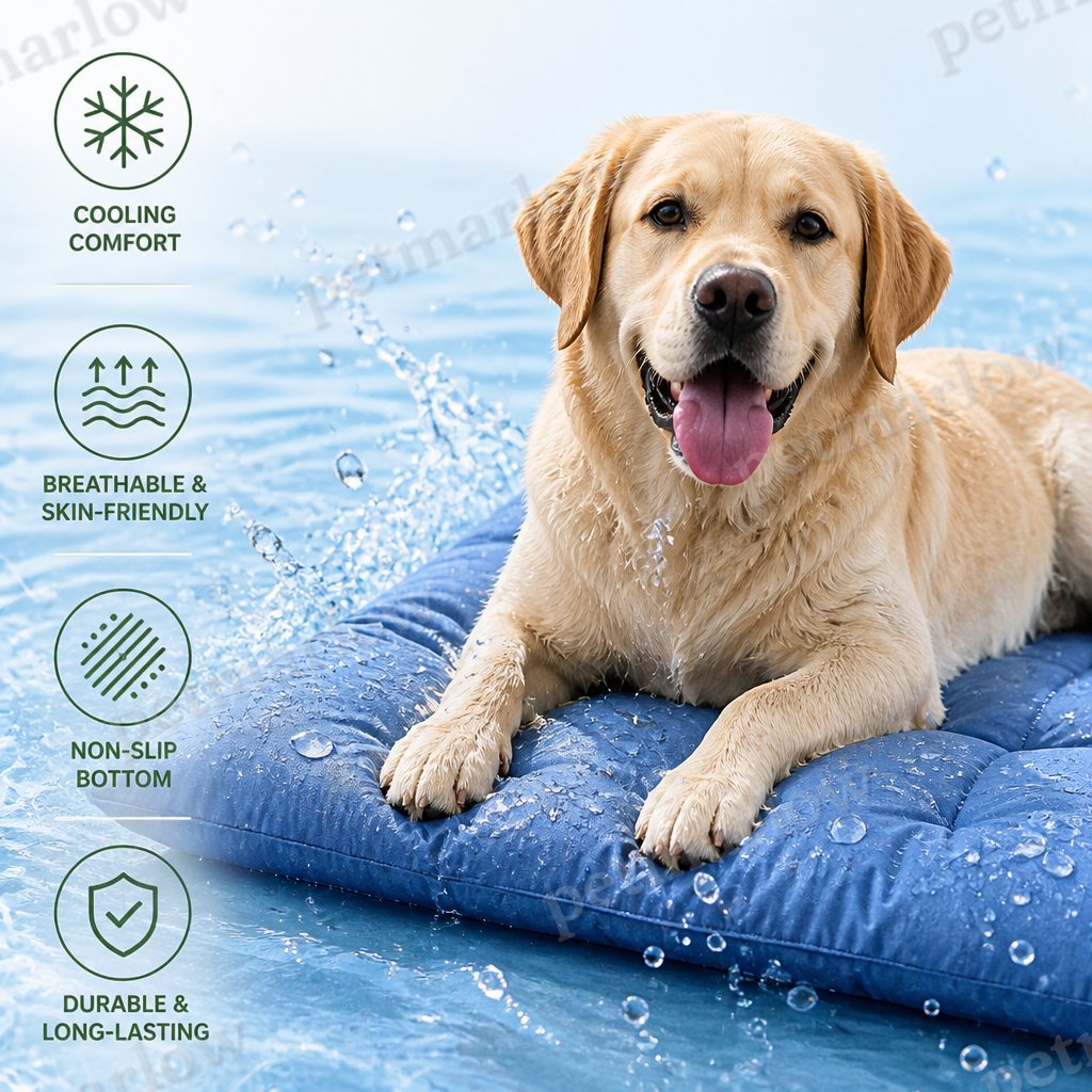 Petmarlow Extra-Large Cooling & Non-Slip Dog Mat (XXXL) – view 4