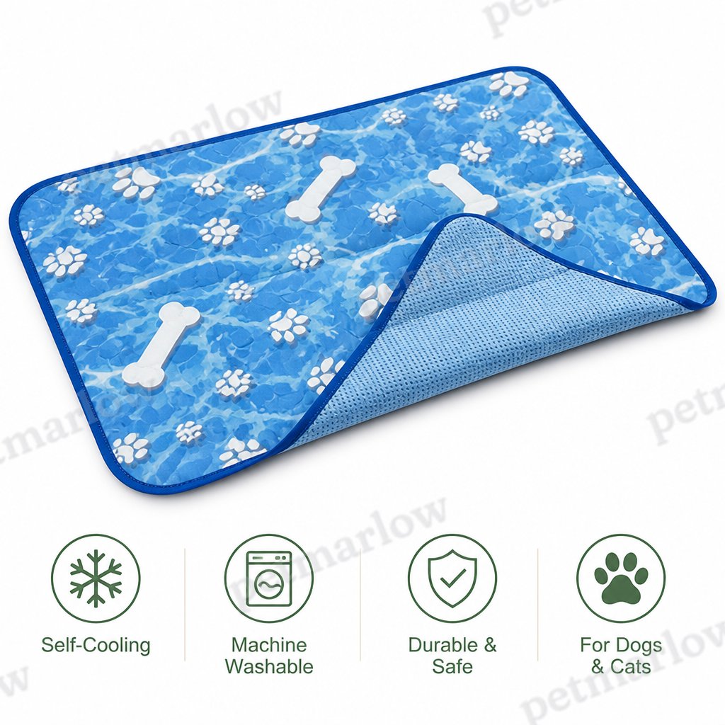 Petmarlow Extra-Large Self-Cooling & Washable Pet Mat – view 6