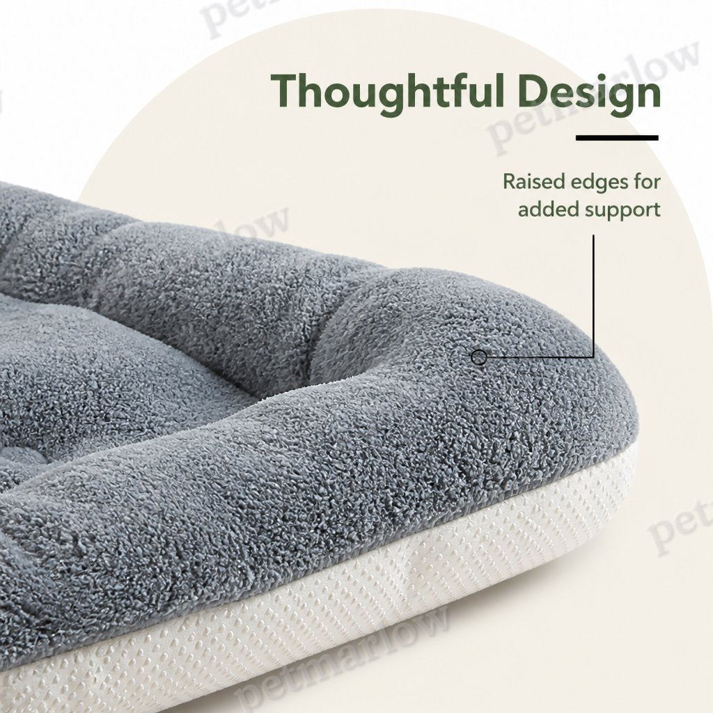 Petmarlow Extra Large Thickened Plush Dog Bed – view 5