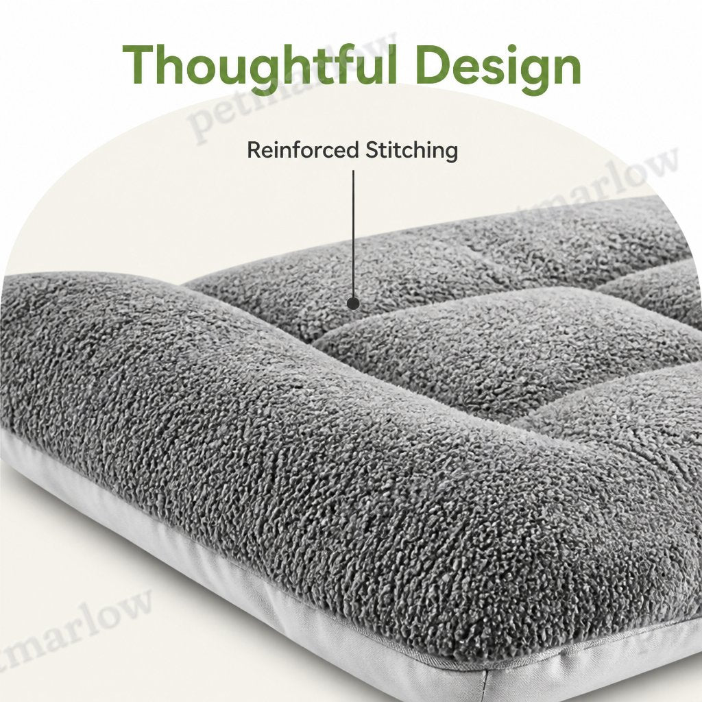 Petmarlow Extra-Large Ultra-Soft Polyester Dog Bed – view 4