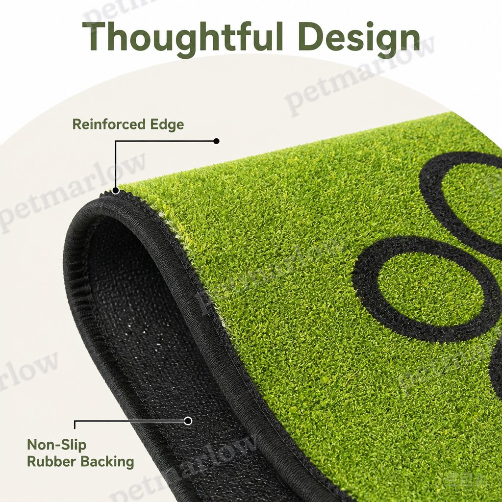DogBedHouse Faux Grass Quick-Dry Waterproof Potty Mat – view 5