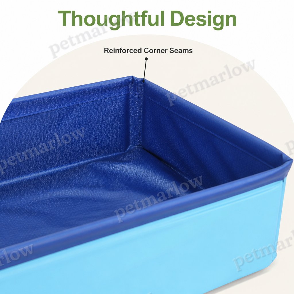 Petmarlow Foldable Non-Inflatable Anti-Slip Pet Pool – view 5