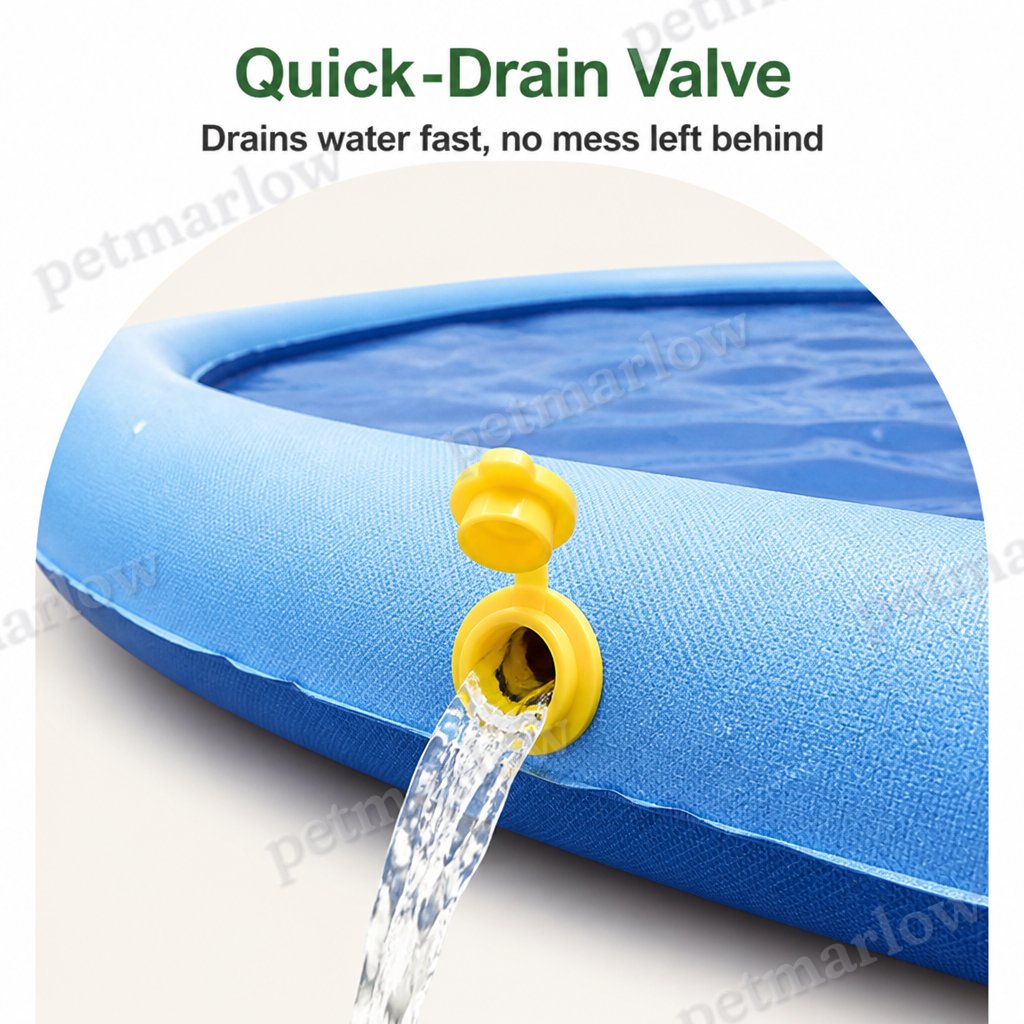 Petmarlow Foldable & Quick-Drain Splash Pad – view 5
