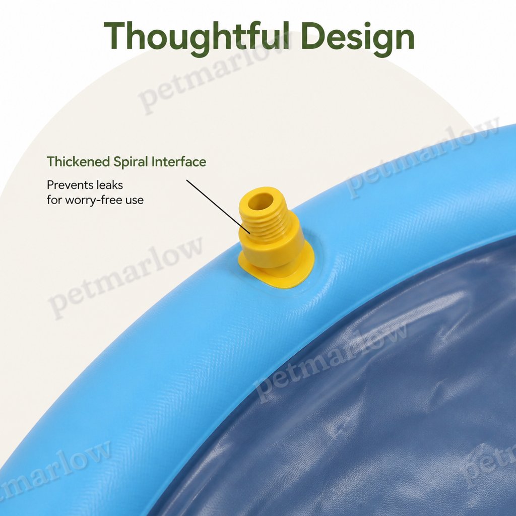 Petmarlow Foldable & Quick-Drain Splash Pad – view 6