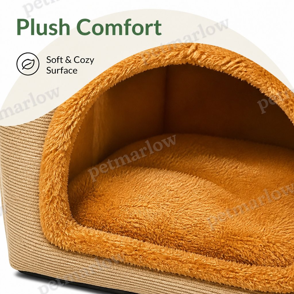 Petmarlow Foldable & Washable Cozy Cave Pet Bed – view 6