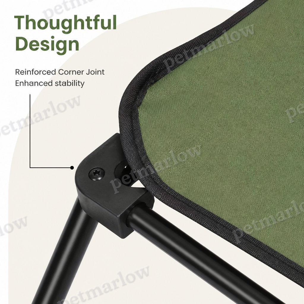 Petmarlow Foldable Waterproof & Bite-Resistant Pet Bed (Detachable Pads) – view 4