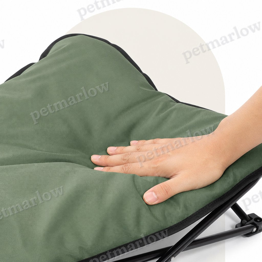 Petmarlow Foldable Waterproof & Bite-Resistant Pet Bed (Detachable Pads) – view 6