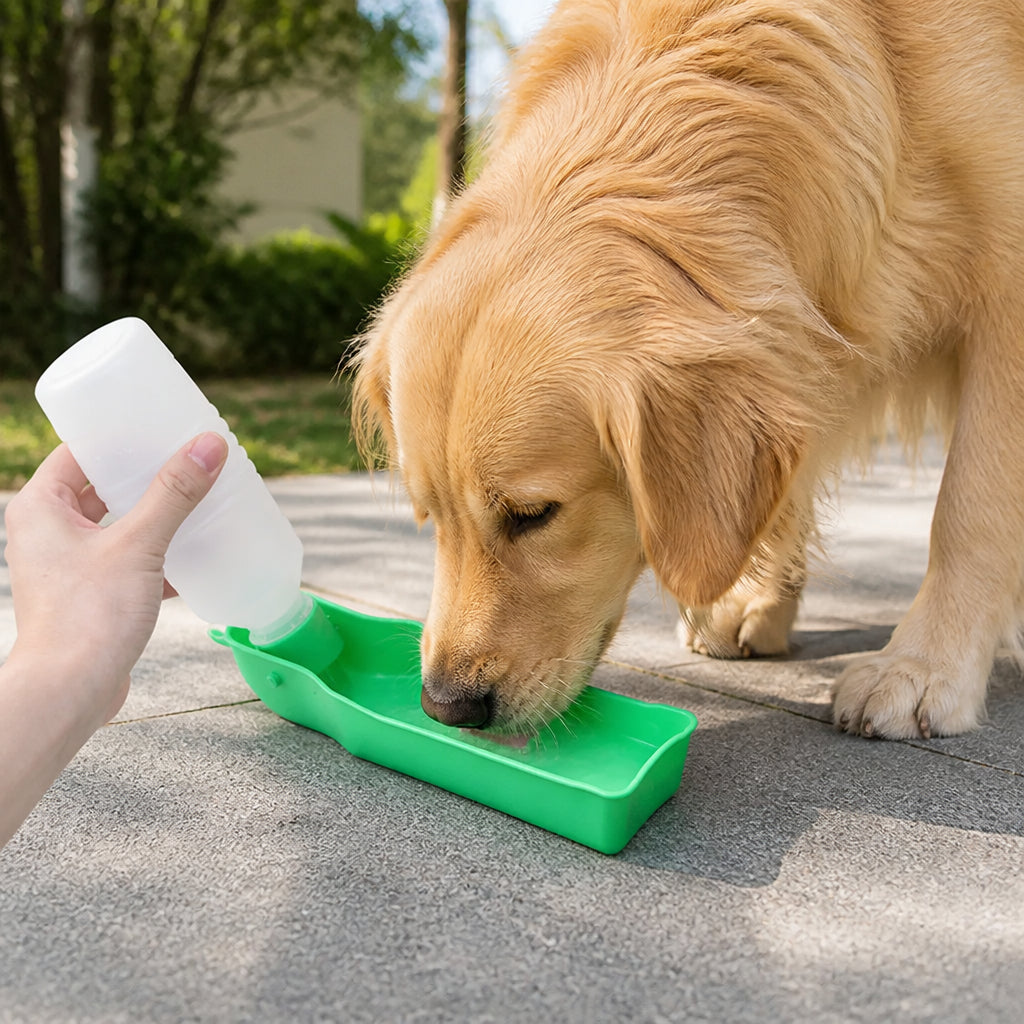 Petmarlow Food-Grade One-Hand Dog Water Bottle
