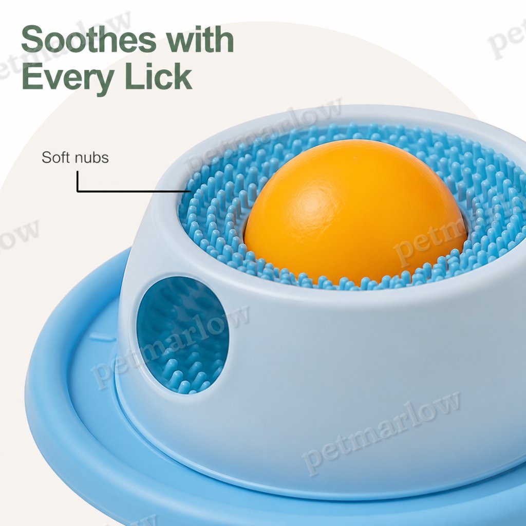 Petmarlow Food-Grade Silicone Slow-Feed Lick Mat (Non-Slip Base) – view 5