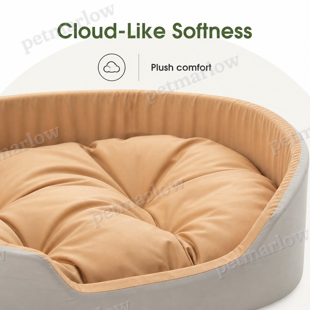 Petmarlow Four Seasons Thick Polyester Dog Bed – view 6
