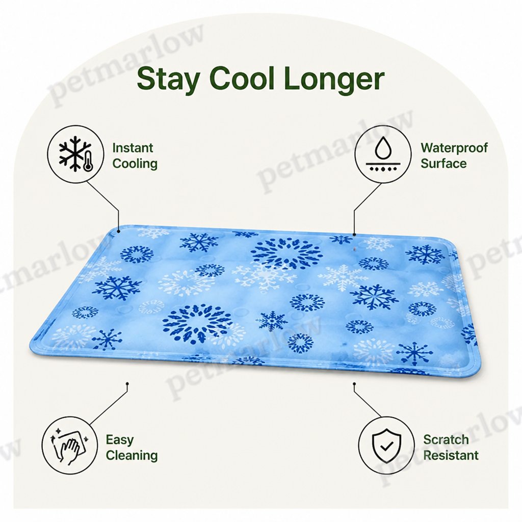 Petmarlow Gel Self-Cooling & Waterproof Pet Mat – view 3
