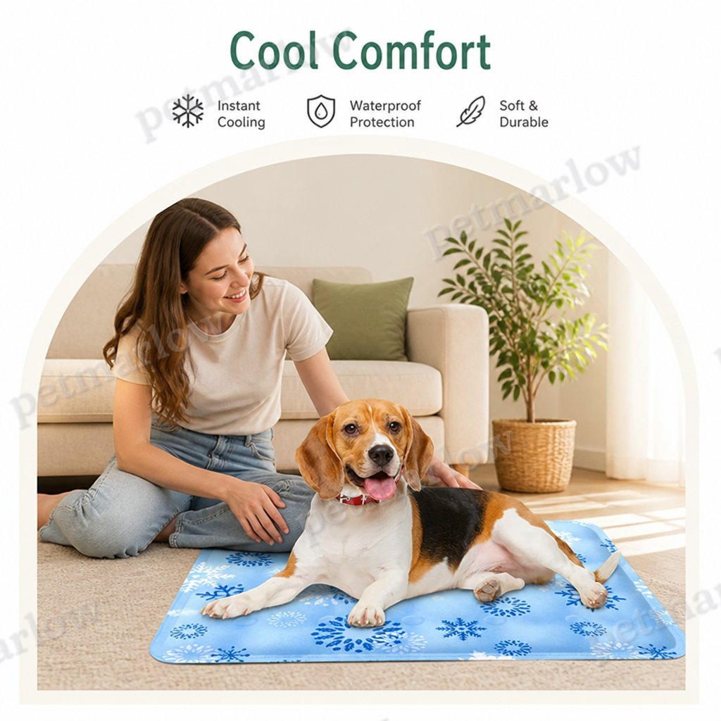 Petmarlow Gel Self-Cooling & Waterproof Pet Mat – view 6