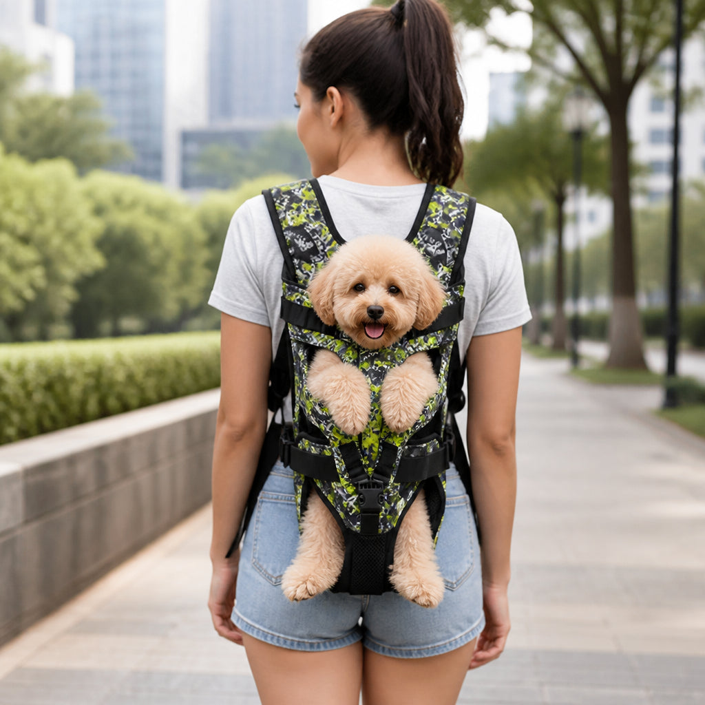 Petmarlow Hands-Free Adjustable & Breathable Front Carrier Backpack – view 5
