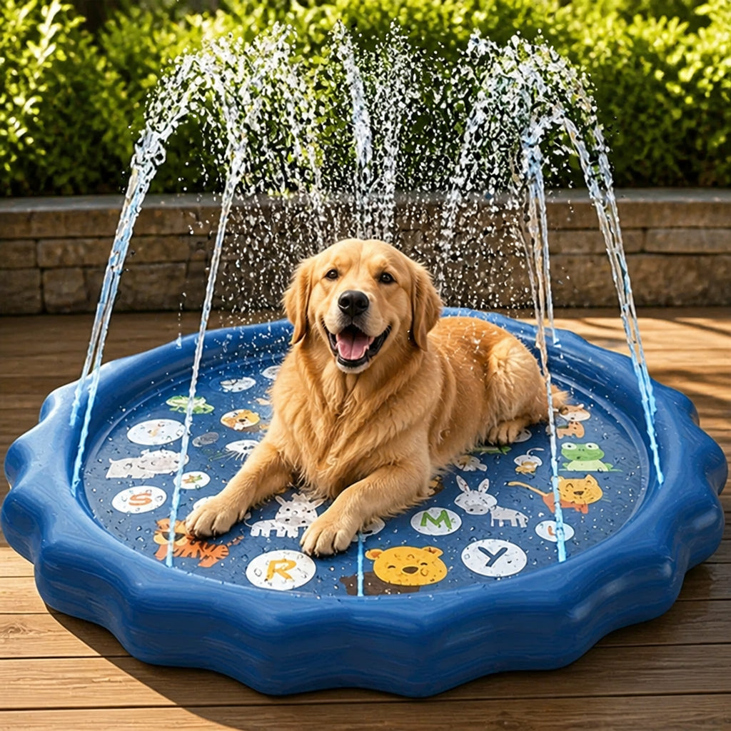 Petmarlow Heavy-Duty Water Spray & Anti-Slip Dog Bath Basin