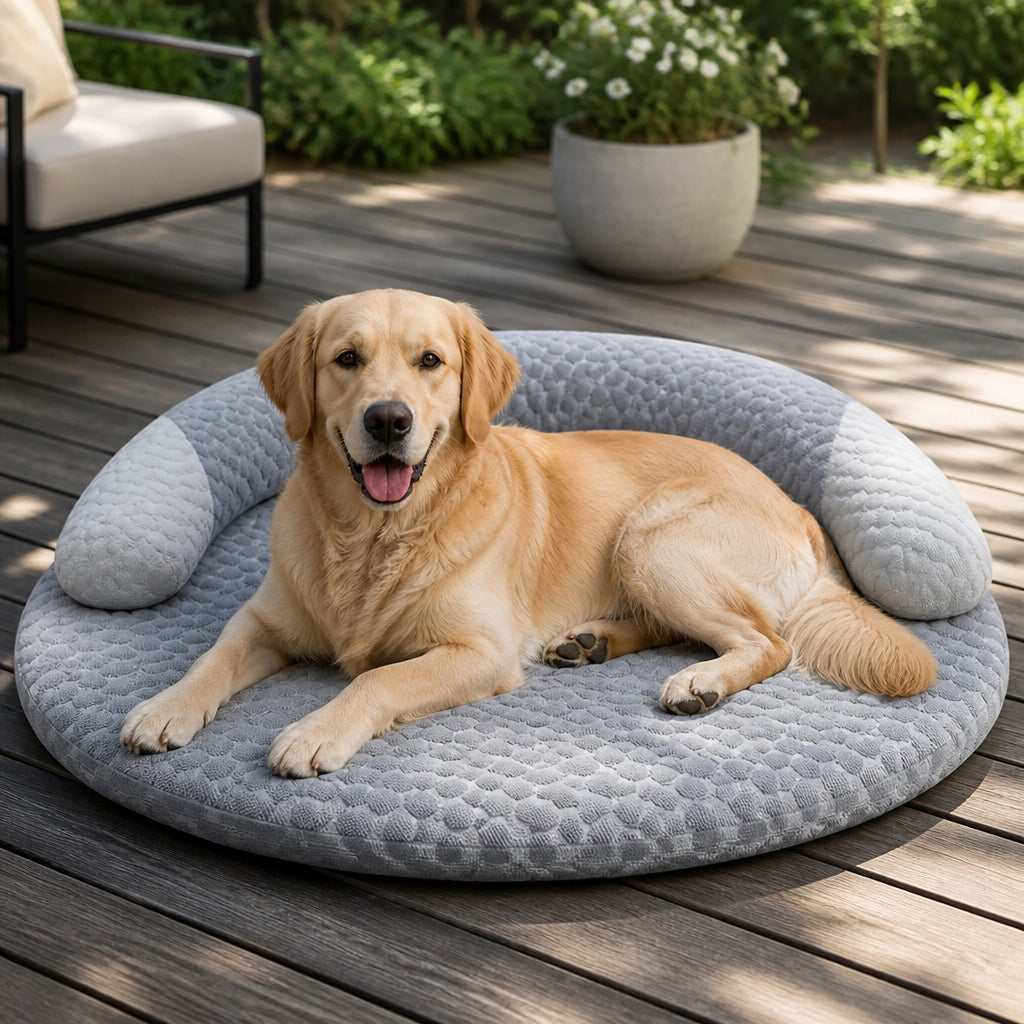 Petmarlow Honeycomb Cooling Non-Slip Dog Mat (Removable Cover)