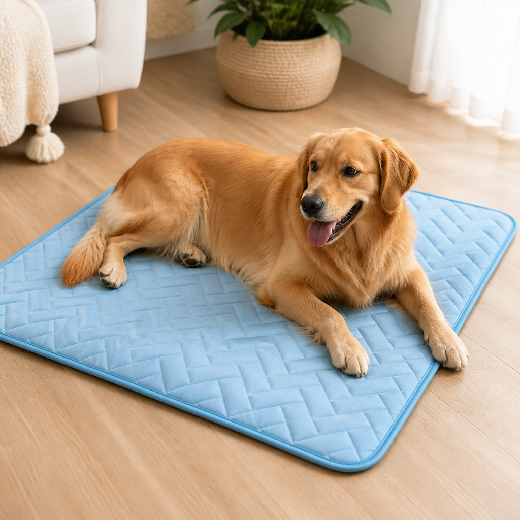 Petmarlow Ice Silk & Breathable Mesh Cooling Mat (Machine Washable) – S