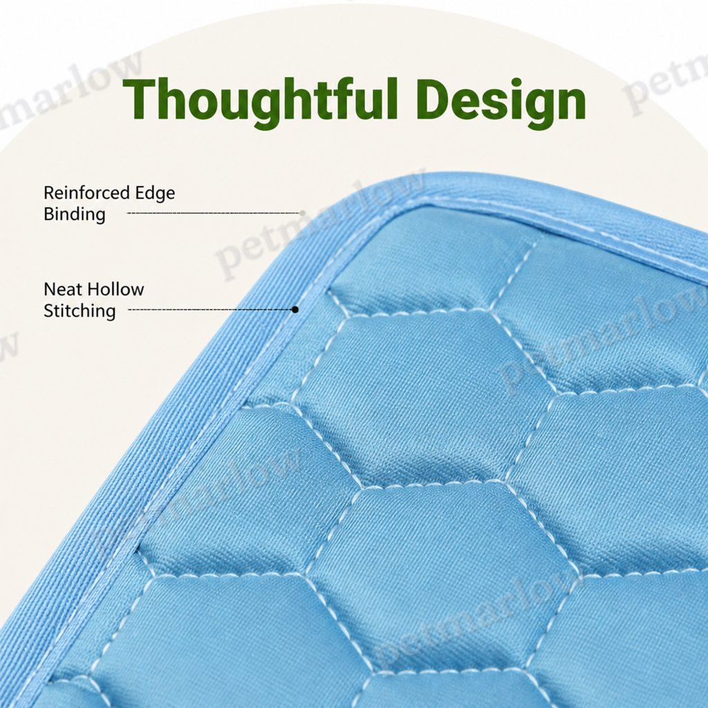 DogBedHouse Ice Silk Cooling Dog Mat (Washable & Portable) – view 6