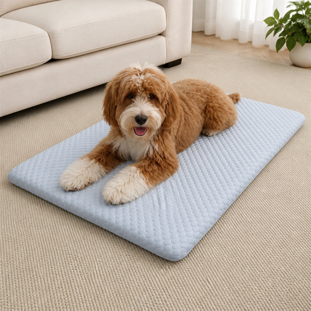 Petmarlow Ice Silk Cooling & Non-Slip Pet Mat