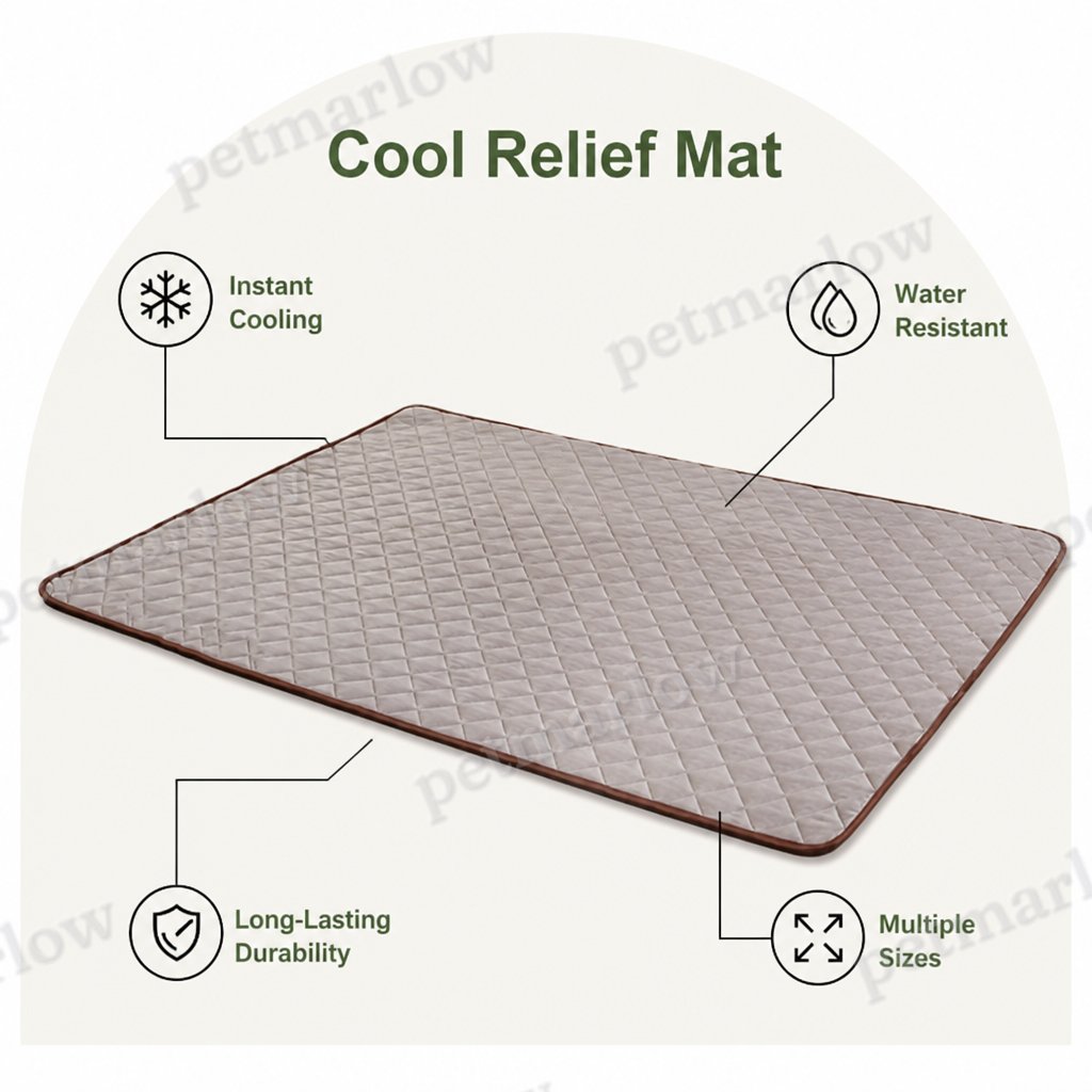 Petmarlow Ice Silk Cooling & Waterproof Pet Cooling Mat (Multiple Sizes) – view 3