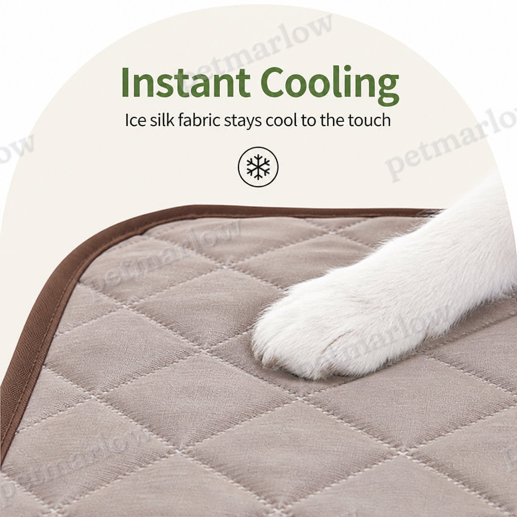 Petmarlow Ice Silk Cooling & Waterproof Pet Cooling Mat (Multiple Sizes) – view 4