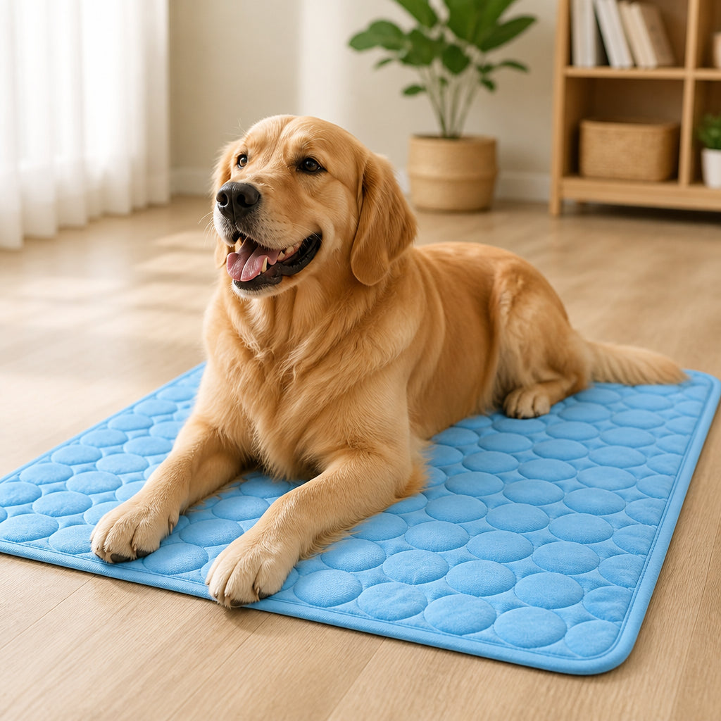 Petmarlow Ice-Silky Breathable & Non-Electric Dog Cooling Pad