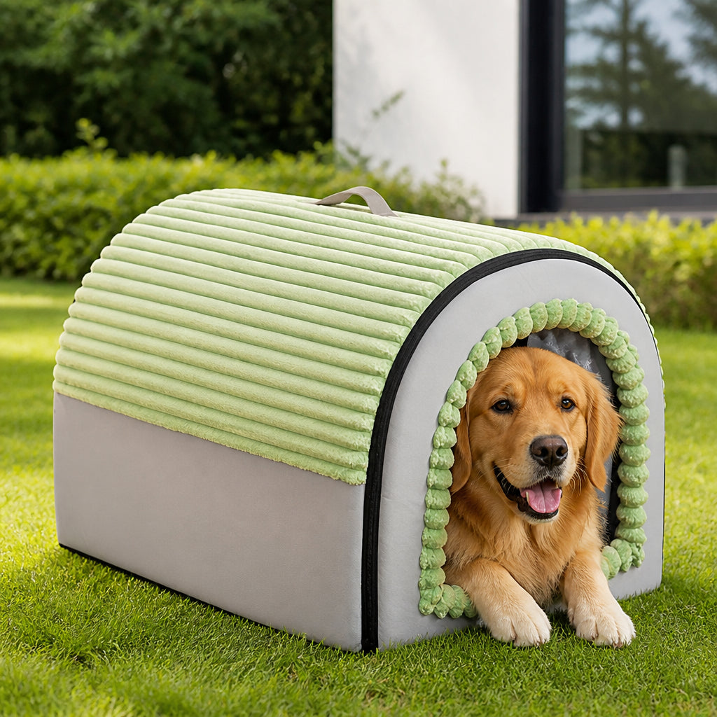 Petmarlow Insulated Washable Pet Cave Bed (Removable Cover)