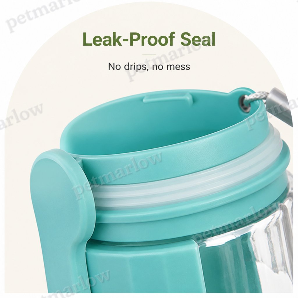 Petmarlow Leak-Proof & Foldable Pet Water Bottle (18.6 fl oz) – view 5