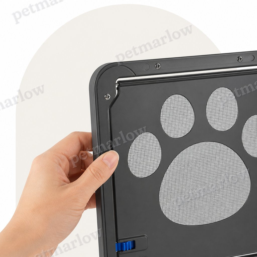Petmarlow Magnetic Self-Closing & Lockable Pet Screen Door – view 6