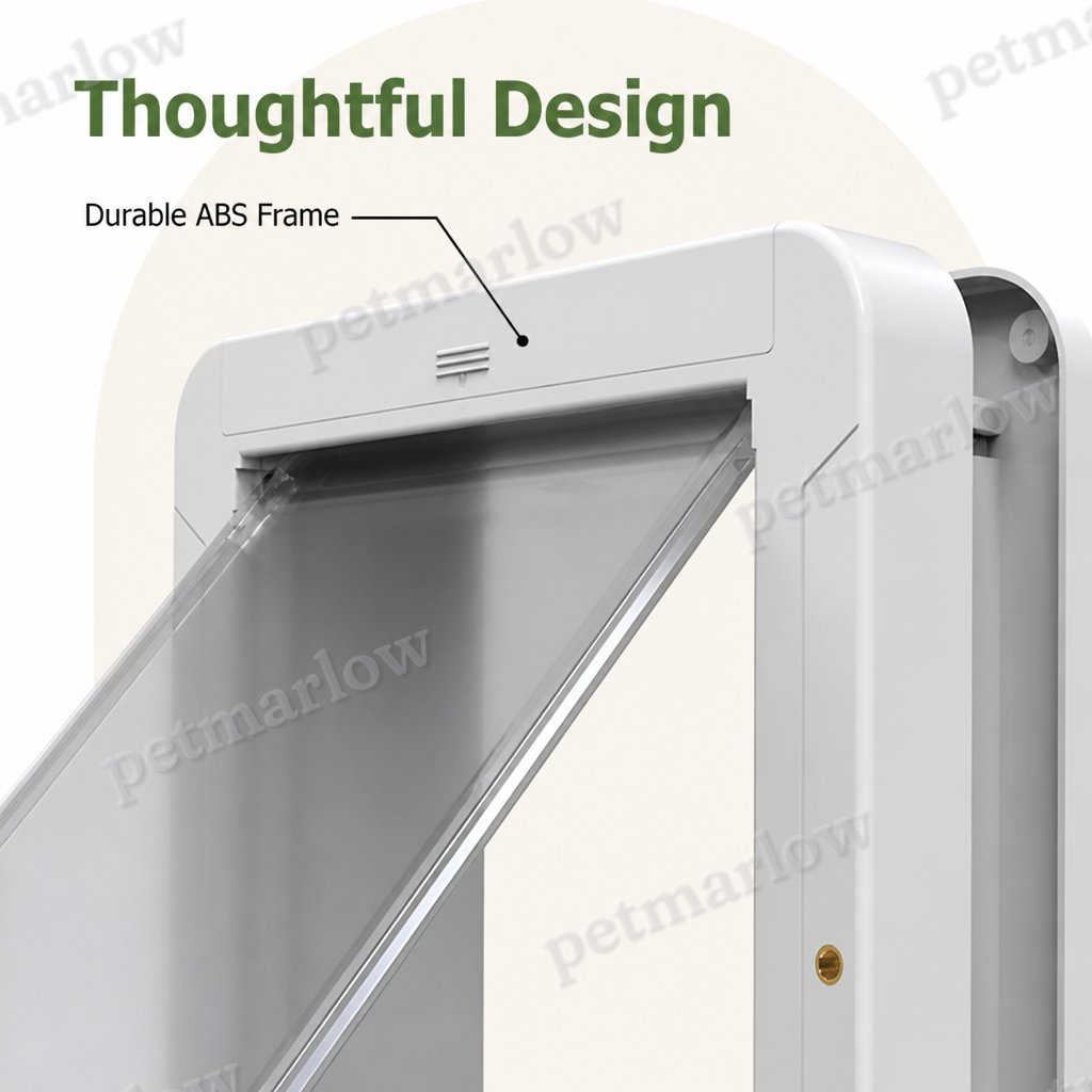 DogBedHouse Microchip-Activated Automatic Pet Door (XL) – view 6