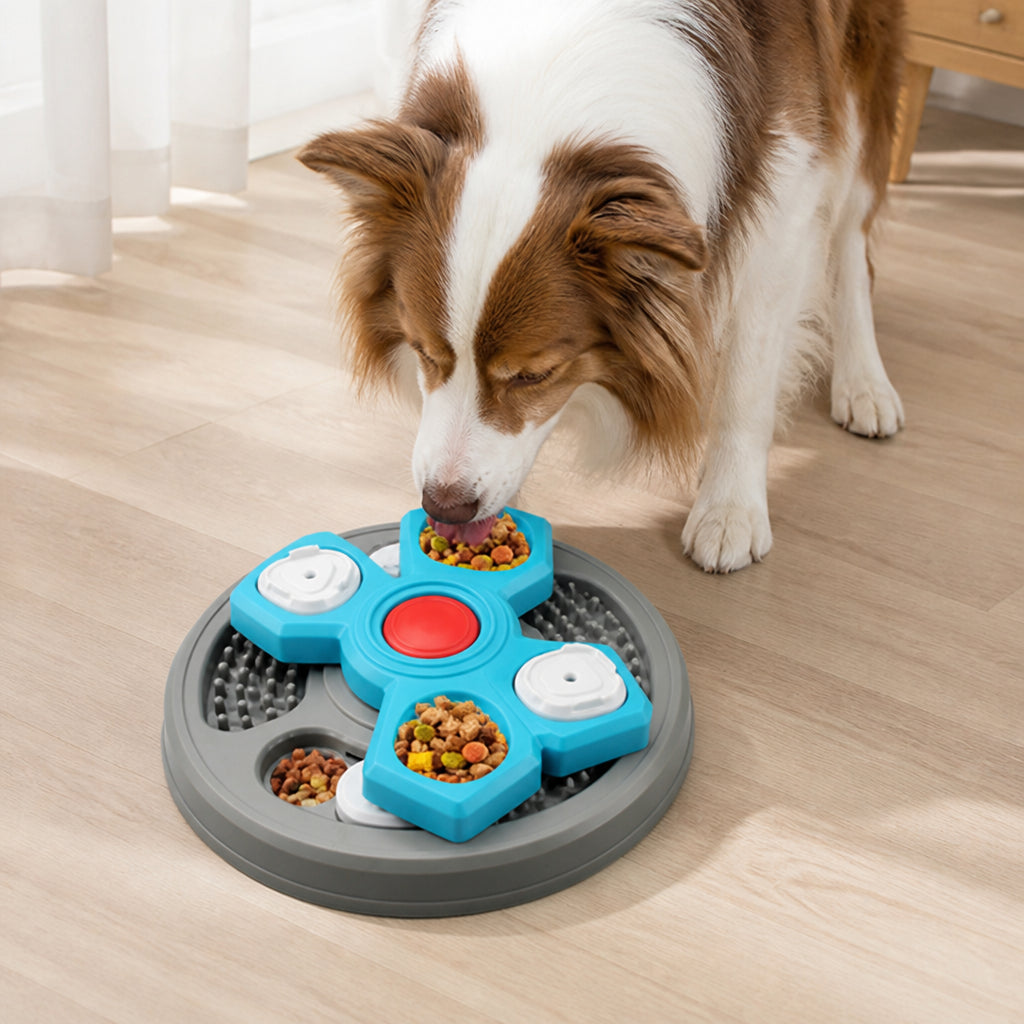 Petmarlow Multi-Layer Puzzle & Anti-Slip Slow Feeder Bowl
