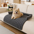 Petmarlow Non-Slip & Scratch-Resistant Plush Pet Mat – Pet Mat-medium Gray / 29.5x29.5in/75x75cm
