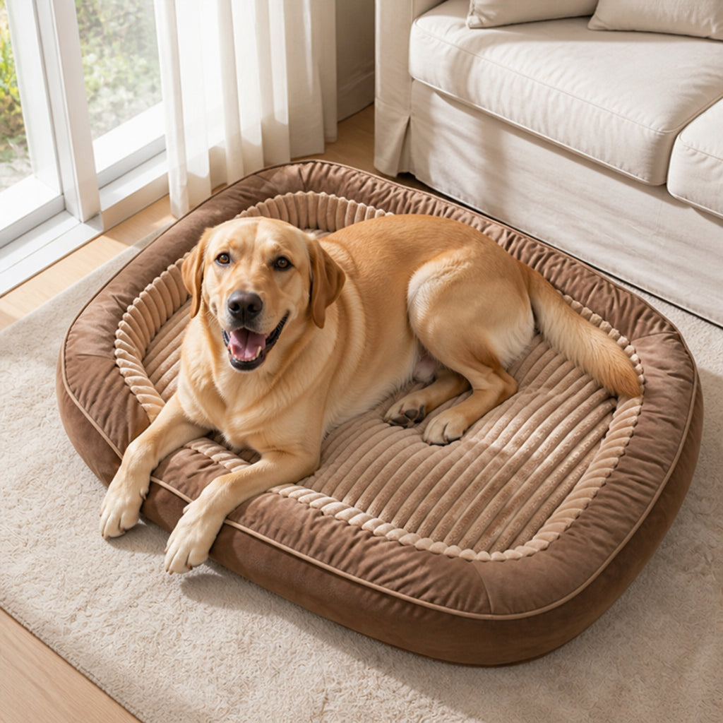 Petmarlow Orthopedic Extra-Large Non-Slip Dog Bed – Wendy Brown / S - 24in*20in*7in
