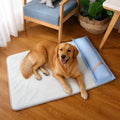 Petmarlow Orthopedic Memory Foam & Breathable Waterproof Bolster Bed (Removable Cover) – Thin (0.6 inch) / S - 17.7 × 13.8 in