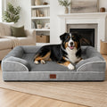 Petmarlow Orthopedic Memory Foam Dog Bed (Removable Cover) – M 29"x24"x7"