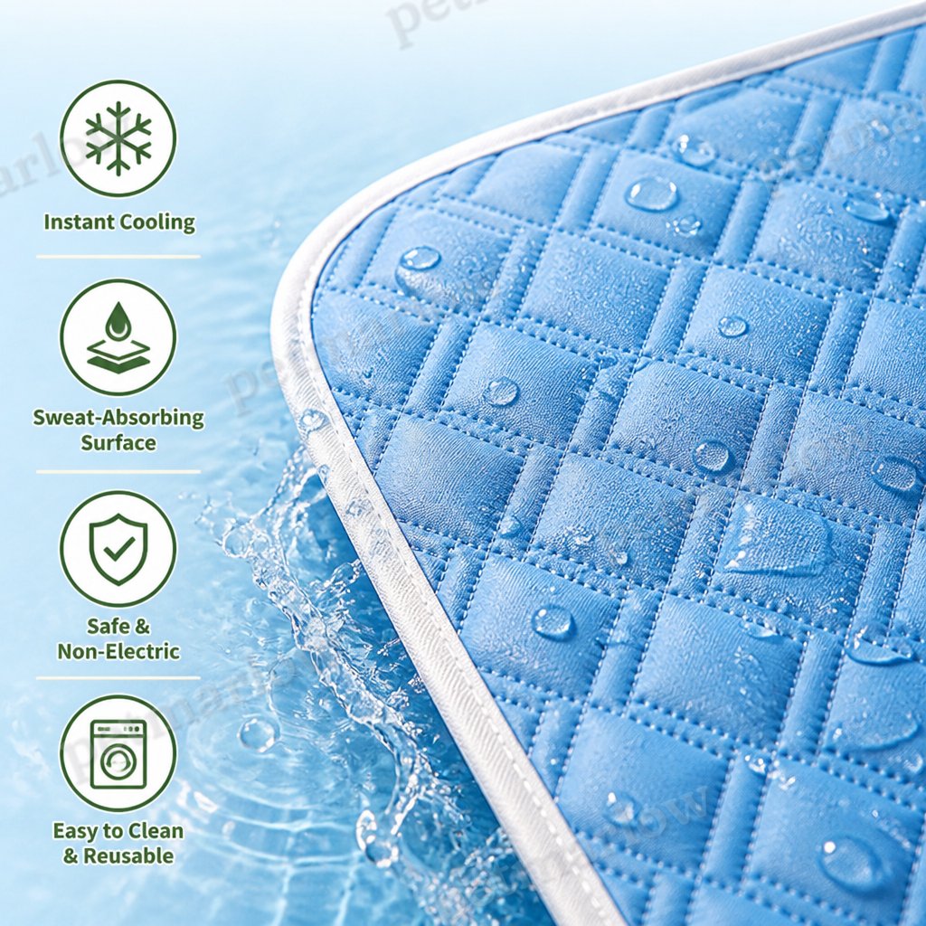 Petmarlow Passive Cooling Sweat-Absorbing Pet Cooling Pad – view 4